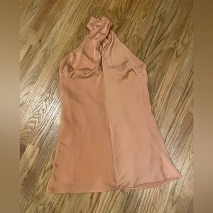 Do + Be Tan Colorblock Mini Dress